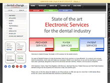 Tablet Screenshot of dentalxchange.com
